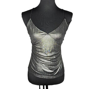 House of Harlow x Revolve Metallic Tank Size Small